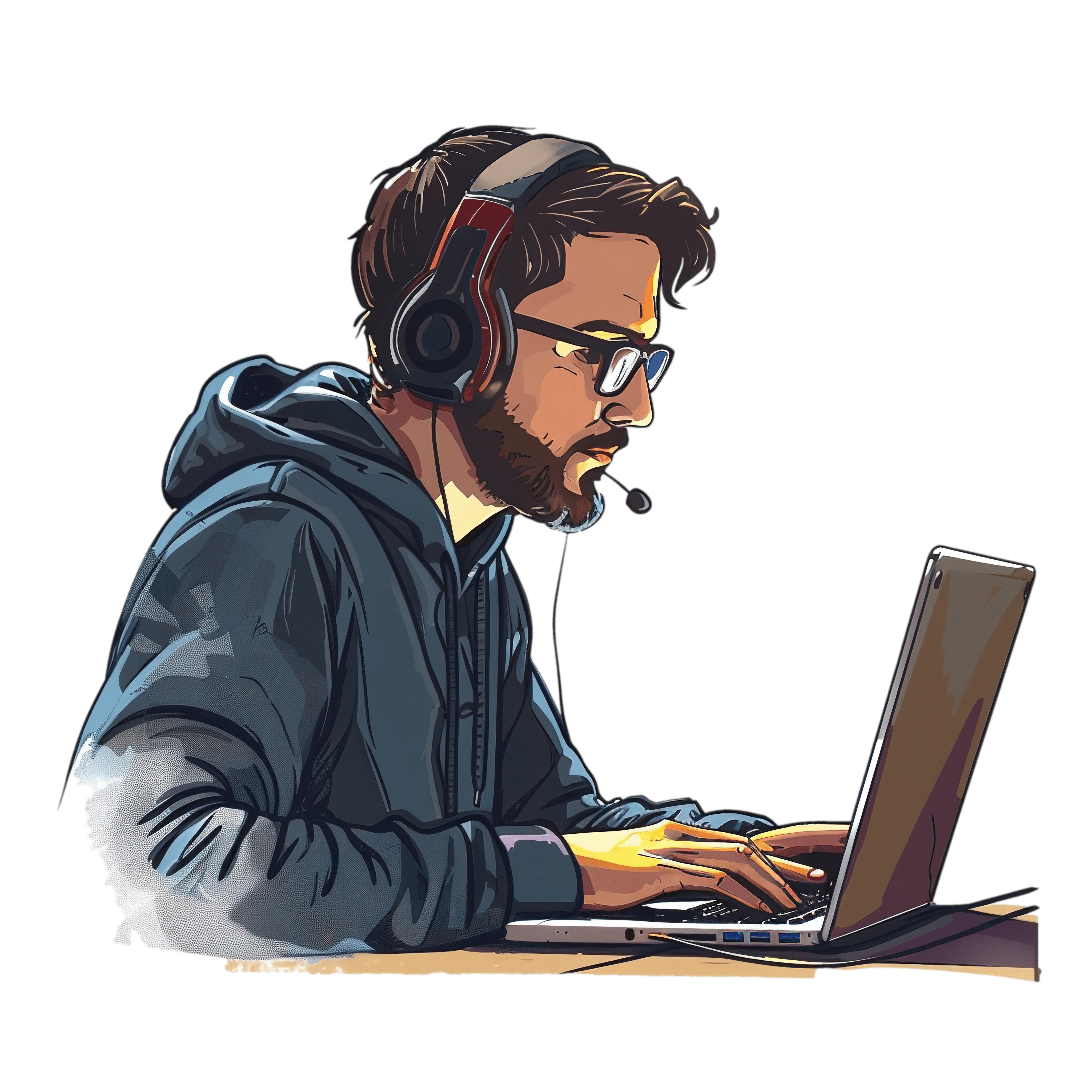 Developer illustration